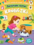 Króliczki. Zaczynam czytać. Duże litery. Autor: Bator Agnieszka. Dadada.pl Okładka książki Króliczki. Zaczynam czytać. Duże litery