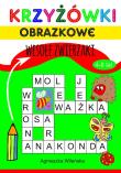 Krzyżówki obrazkowe 4-8 lat. Wesołe zwierzaki. Autor: Wileńska Agnieszka. Dadada.pl Okładka książki Krzyżówki obrazkowe 4-8 lat. Wesołe zwierzaki
