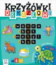 Krzyżówki obrazkowe z wesołym żółwikiem 6+. Autor: Beata Karlik. Dadada.pl Okładka książki Krzyżówki obrazkowe z wesołym żółwikiem 6+