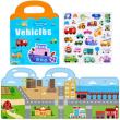 Opakowanie Książeczka z naklejkami - pojazdy