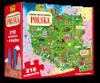 Książka i puzzle Poznawaj, baw się, odkrywaj Polska 210 elementów. Autor: Irena Trevisan. Dadada.pl Okładka książki Książka i puzzle Poznawaj, baw się, odkrywaj Polska 210 elementów