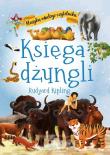 Księga dżungli. Klasyka młodego czytelnika. Autor: Rudyard Kipling. Dadada.pl Okładka książki Księga dżungli. Klasyka młodego czytelnika