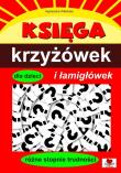 Księga krzyżówek i łamigłówek dla dzieci. Autor: Wileńska Agnieszka. Dadada.pl Okładka książki Księga krzyżówek i łamigłówek dla dzieci