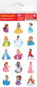 Opakowanie Księżniczki 01 Naklejki 4 sztuki