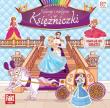 Księżniczki. Koloruję i naklejam. Autor:   Praca zbiorowa. Dadada.pl Okładka książki Księżniczki. Koloruję i naklejam