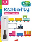 Kształty. Akademia mądrego dziecka. Rysuję i ścieram. Autor: Opracowanie zbiorowe. Dadada.pl Okładka książki Kształty. Akademia mądrego dziecka. Rysuję i ścieram