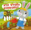 Kto wygra konkurs? Marchewkowy ogród. Autor: Gurynowicz Kamila. Dadada.pl Okładka książki Kto wygra konkurs? Marchewkowy ogród