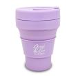 Opakowanie Kubek silikonowy 355 ml pastelowy powder purple