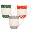 Opakowanie Kubek świąteczny z uchem 340ml sweterek mix