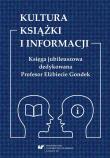 Okładka książki Kultura książki i informacji