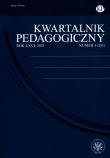 Opakowanie Kwartalnik Pedagogiczny 3/2021