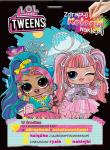 L.O.L. Surprise! Tweens. Zdrapuj, koloruj, naklejaj. Autor: Opracowanie zbiorowe. Dadada.pl Okładka książki L.O.L. Surprise! Tweens. Zdrapuj, koloruj, naklejaj