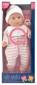 Lalka Baby Babble 38 cm. Wydawca: Dolls World. Dadada.pl Opakowanie Lalka Baby Babble 38 cm