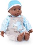 Lalka Interactive Baby 40cm niebieska. Wydawca: Bayer Design. Dadada.pl Opakowanie Lalka Interactive Baby 40cm niebieska