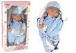 Lalka niebieska 46cm. Wydawca: Leantoys. Dadada.pl Opakowanie Lalka niebieska 46cm