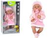 Lalka ze smoczkiem + akcesoria 35cm. Wydawca: Leantoys. Dadada.pl Opakowanie Lalka ze smoczkiem + akcesoria 35cm