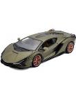 Opakowanie Lamborghini Sian FKP 37 matte green 1:24 BBURAGO