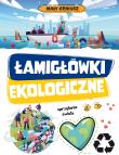 Łamigłówki ekologiczne. Mały geniusz. Autor: Opracowanie zbiorowe. Dadada.pl Okładka książki Łamigłówki ekologiczne. Mały geniusz