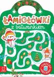 Łamigłówki z bałwankiem. Książeczka z naklejkami. Autor:   Praca zbiorowa. Dadada.pl Okładka książki Łamigłówki z bałwankiem. Książeczka z naklejkami