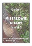 Łatwi Mistrzowie Gitary zeszyt 3. Autor: M. Pawełek. Dadada.pl Okładka książki Łatwi Mistrzowie Gitary zeszyt 3