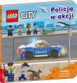Okładka książki Lego city Policja w akcji Książka z ruchomymi elementami PPS-6004