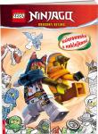 Okładka książki LEGO NINJAGO Kolorowanka z naklejkami