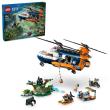 Opakowanie LEGO(R) CITY 60437 Helikopter badaczy dżungli w bazi