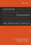 Opakowanie Leksykon terminów archeologicznych