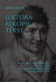 Lektura Rękopis Tekst. Autor: Pluta Paweł. Dadada.pl Okładka książki Lektura Rękopis Tekst