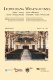 Okładka książki Leopoldiana Wratislaviensia, Rok 1, 2023