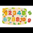 Opakowanie Liczby układanka z kołkami HAPE E1404B