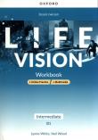Life Vision Intermediate WB + online + multimedia. Autor: Lynne White, Neil Wood. Dadada.pl Okładka książki Life Vision Intermediate WB + online + multimedia