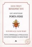 Okładka książki List apostolski Porta Fidei