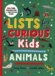 Lists for Curious Kids: Animals. Autor: Tracey Turner. Dadada.pl Okładka książki Lists for Curious Kids: Animals