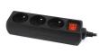 Listwa zasilająca ENERGENIE EG-PSU3F-01 (3 x Typ E; 10 A; 0,6m; kolor czarny). Wydawca: Energenie. Dadada.pl Opakowanie Listwa zasilająca ENERGENIE EG-PSU3F-01 (3 x Typ E; 10 A; 0,6m; kolor czarny)