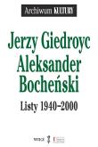 Okładka książki Listy 1940-2000