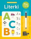 Literki. Pisz i ścieraj!. Autor: Protasewicz Ewelina. Dadada.pl Okładka książki Literki. Pisz i ścieraj!