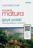 LO. Język polski. Matura 2023. Vademecum ZPR. Autor: Dominik-Stawicka Donata. Dadada.pl Okładka książki LO. Język polski. Matura 2023. Vademecum ZPR