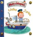 Łódka Jurka. Mały chłopiec. Autor: Beaumont Emilie, Nathalie Belineau. Dadada.pl Okładka książki Łódka Jurka. Mały chłopiec