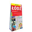 Łódź papierowy plan miasta 1:22 000. Autor:   Praca zbiorowa. Dadada.pl Okładka książki Łódź papierowy plan miasta 1:22 000