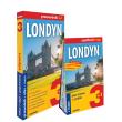 Londyn 3w1 przewodnik + atlas + mapa. Autor: Moczyńska Joanna, Galek-Tanaka Maria. Dadada.pl Okładka książki Londyn 3w1 przewodnik + atlas + mapa