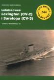 Okładka książki Lotniskowce Lexington (CV-2) i Saratoga (CV-3) (TBiU 244)