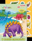Lubię Dinozaury. Przyklejam Odklejam. W krainie dinozaurów. Autor: Opracowanie zbiorowe. Dadada.pl Okładka książki Lubię Dinozaury. Przyklejam Odklejam. W krainie dinozaurów