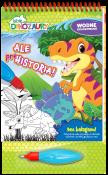 Okładka książki Lubię Dinozaury. Wodne kolorowanie