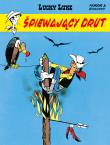 Lucky Luke. Śpiewający drut. Tom 46. Autor: René Goscinny, Morris. Dadada.pl Okładka książki Lucky Luke. Śpiewający drut. Tom 46