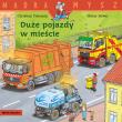 Mądra mysz. Duże pojazdy w mieście. Autor: Christian Tielmann. Dadada.pl Okładka książki Mądra mysz. Duże pojazdy w mieście