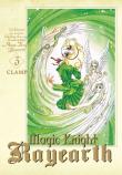 Okładka książki Magic Knight Rayearth 03 + pocztówka