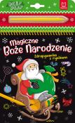 Magiczne Boże Narodzenie. Zdrapywanka z rysikiem. Autor: Michalec Bogusław. Dadada.pl Okładka książki Magiczne Boże Narodzenie. Zdrapywanka z rysikiem