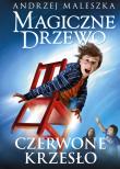 Magiczne drzewo. Czerwone krzesło. Autor: Andrzej Maleszka. Dadada.pl Okładka książki Magiczne drzewo. Czerwone krzesło