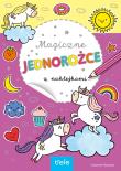 Magiczne jednorożce z naklejkami. Autor: Opracowanie zbiorowe. Dadada.pl Okładka książki Magiczne jednorożce z naklejkami